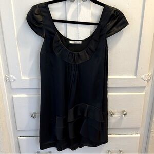 PRADA |Elegant Black Silk Women's Top